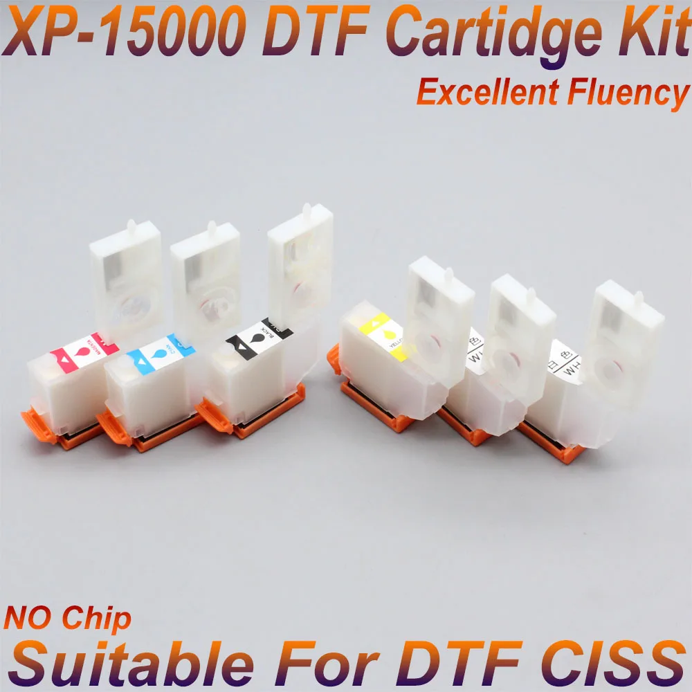 For Epson XP-15000 Cartridge DTF Damper Kit For XP 15000 15010 15080 Modification DTF White Ink CISS High Fluency Ink System