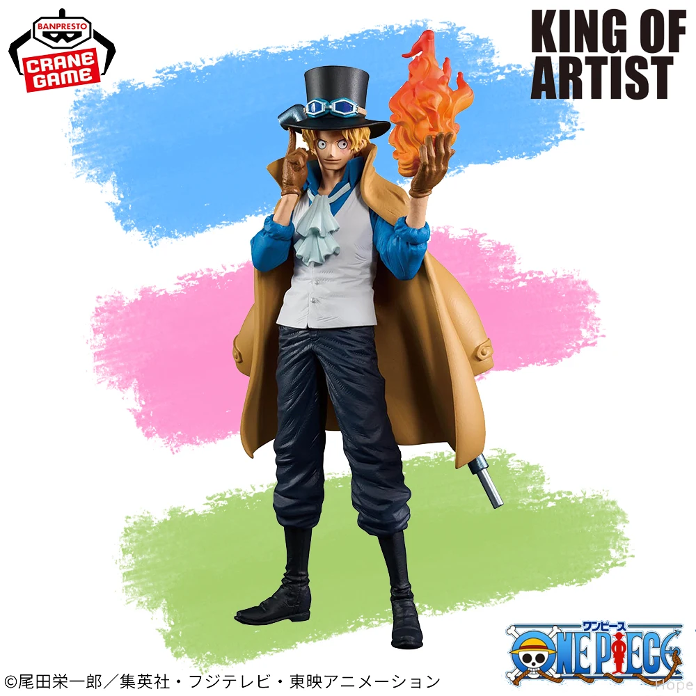 

В наличии оригинальная цельная фигурка BANPRESTO KING OF ARTIST Sabo, аниме-модель, оригинальная игрушка в штучной упаковке
