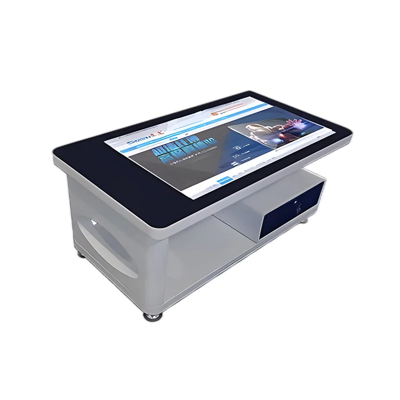 Factory Price Intelligent Interactive Touch Tea Table Intelligent Touch Up And Down Tea Table