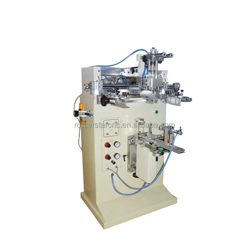 Half Automatic Screen Curved Printing Machine on Wood Drumstick