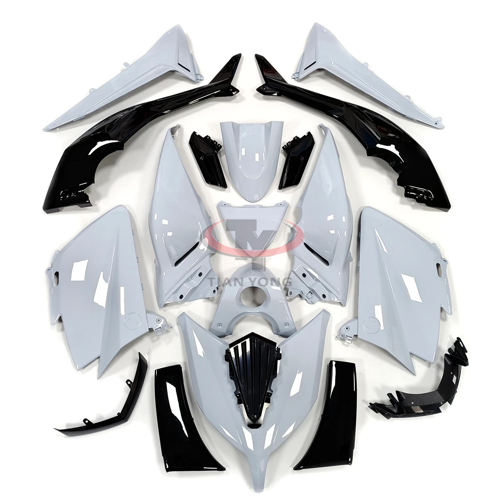 Fit TMAX 530 Bodywork Cowling Injection Bright light colored water gray Motorcycle For TMAX530 2015 2016 Full Fairing Kit