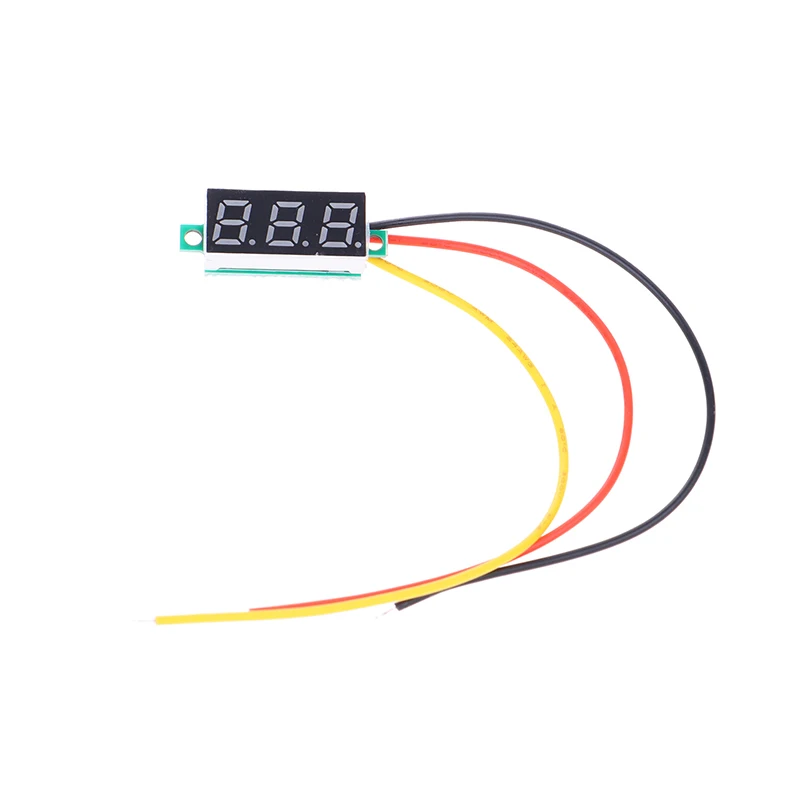 0.28 Inch Digitale Voltmeter Dc 0-100V Spanningstester Mini Dc Voltmeter Meter Detector