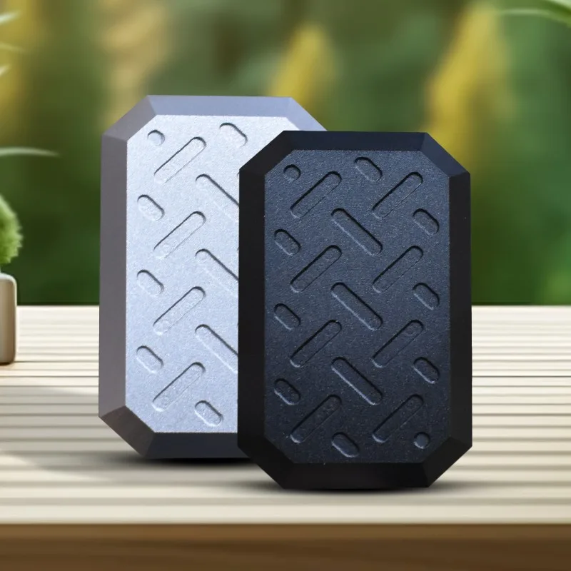 Decompression Magnetic Push Card Mini Fidget Pushing Plate Antistresse Mechanical Slider Haptic Coin EDC Metal Stress Relief Toy