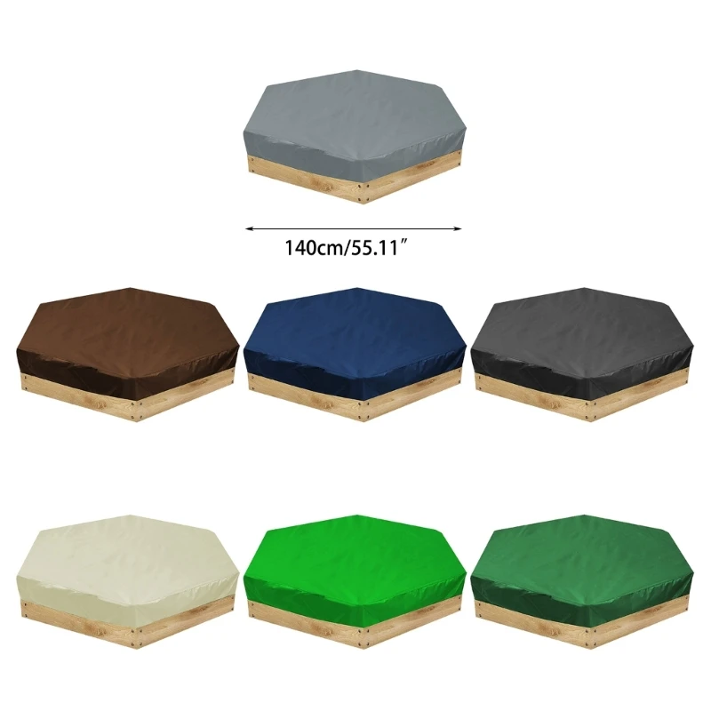 Outdoor Rainproof Sand Box Cover Waterproof Wear Resistant Sandbox Protectors