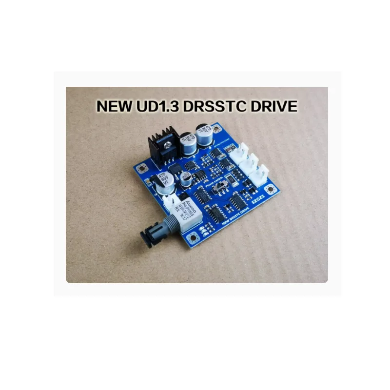 

New driver board UD1.3 module single totem dual resonant Tesla coil artificial lightning