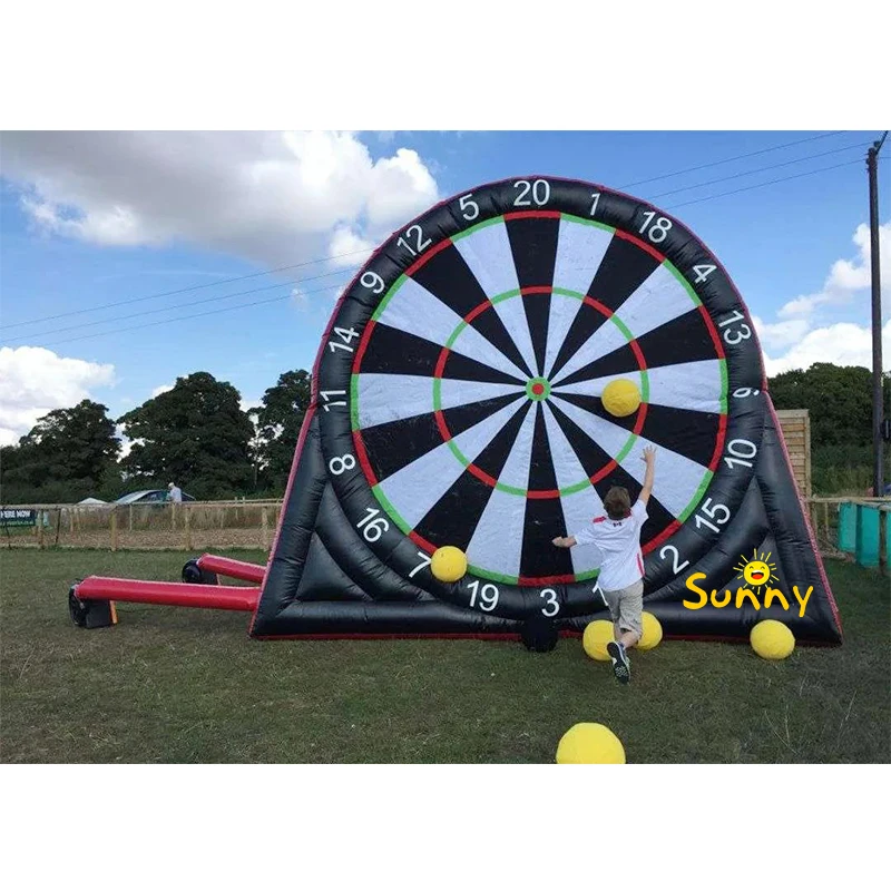 

Commercial Giant Dart Board Football Darts Target Game Kick Soccer Inflatable Football Target