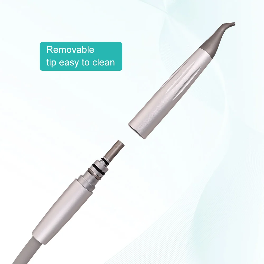 B2/M4 آلة السفع الرملي للأسنان ملمع الهواء تدفق الهواء المياه Prophy جهاز تنظيف الأسنان أدوات تلميع تبييض الأسنان