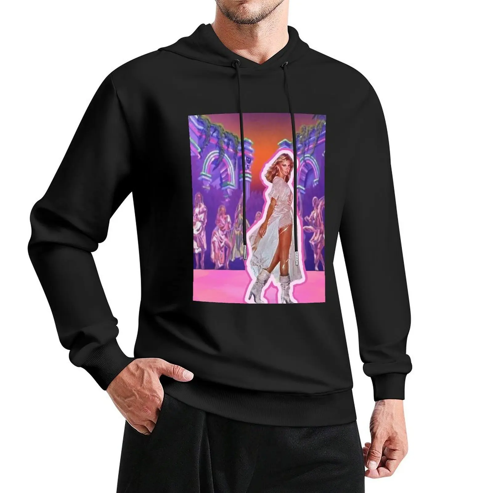 

My Childhood Dream of Being a Xanadu Roller Skating Muse Pullover Hoodie korean clothes autumn big size hoodie