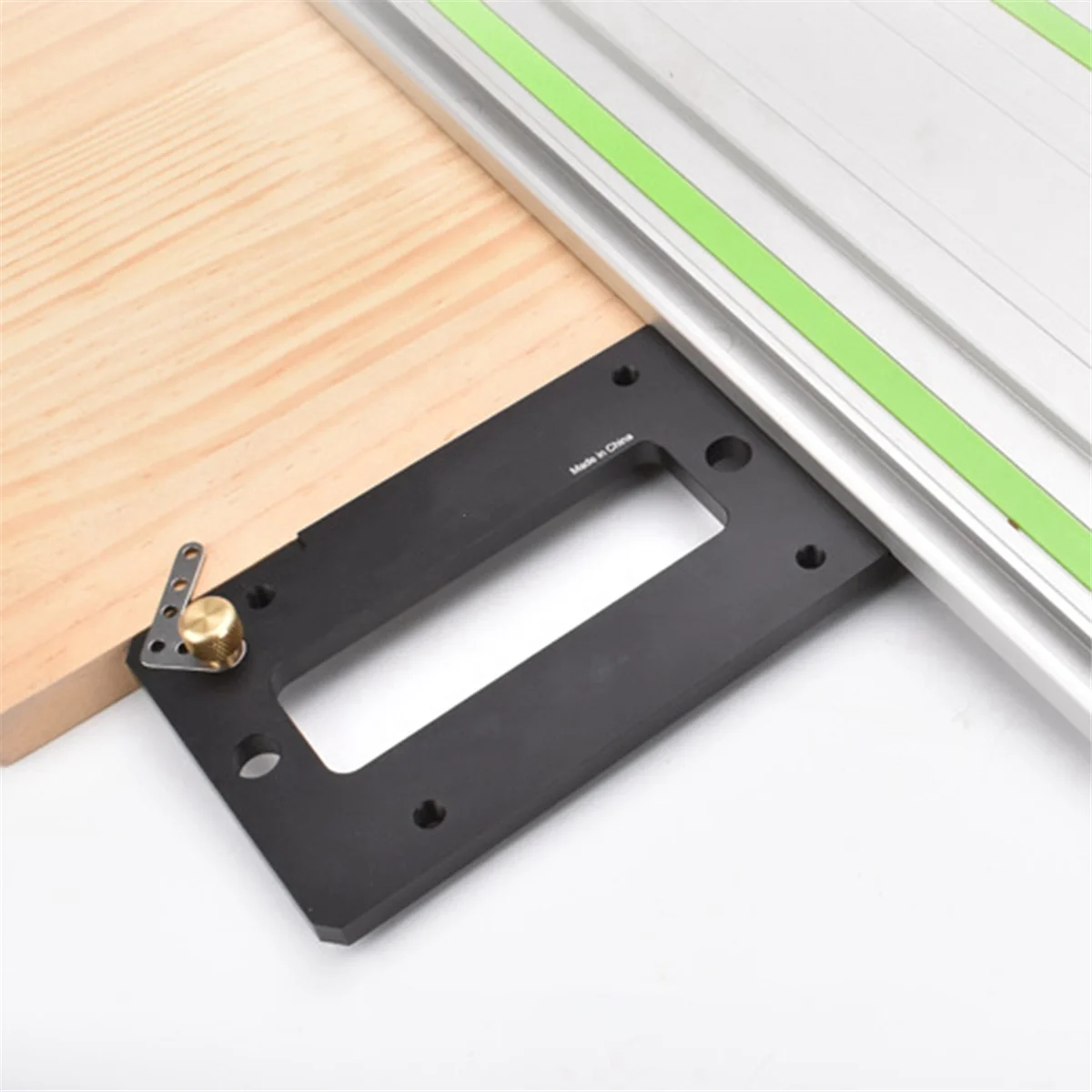 Woodworking 90 Degree Track Saw Square Guide Rail Square Right-Angle Guide Rail Stop Electric Circular Saw Track