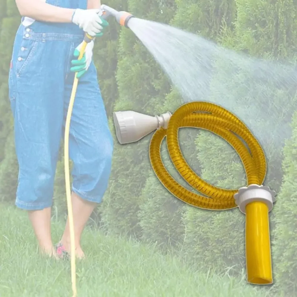 

Гибкий регулируемый душевой шланг, силиконовый адаптер без шнуровки из АБС-пластика, эластичный шланг с удлинителем для смесителя для душа для домашних животных