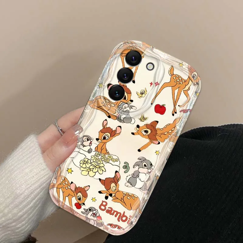 Disney Toy Story Stitch Art Per Samsung Galaxy S25 S24 S23 S22 S21 S20 A16 A55 A05 A07 Ultra Plus FE 5G Onda Olio Cassa Del Telefono