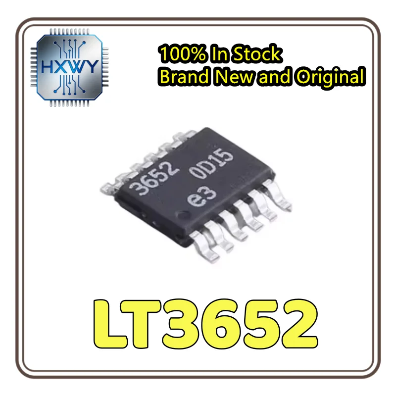 (3/20 pieces) LT3652 652 MSOP-12-EP Battery Charger Brand new original stock Electronic Chip Fast Shipping