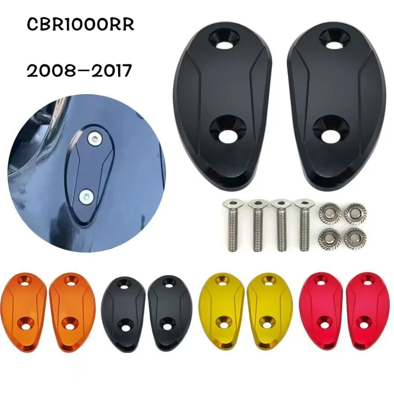 

CBR1000RR Rear View Mirror Hole Cover Mirror Chassis Code Cap Base Block Fit For Honda CBR1000 RR CBR 1000RR 2009 2011 2013 2017