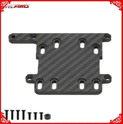 Carbon fiber ESC mount plate for Castle Creations X1 X2 ESC for Arrma 1/5 8S BLX Kraton Outcast RTR&EXB Roller upgrade part