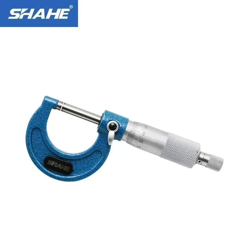 0-25mm High Accuracy Hardened Alloy Probe Outside Micrometer Gauge 0-25mm Micrometer Precision Measuring Tools