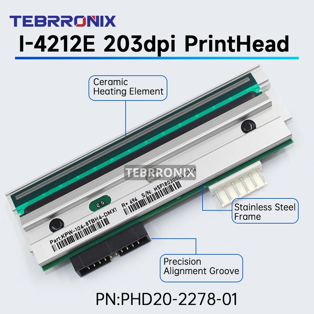 PHD20-2278-01 New Printhead for Datamax I-4212E MarkII Thermal