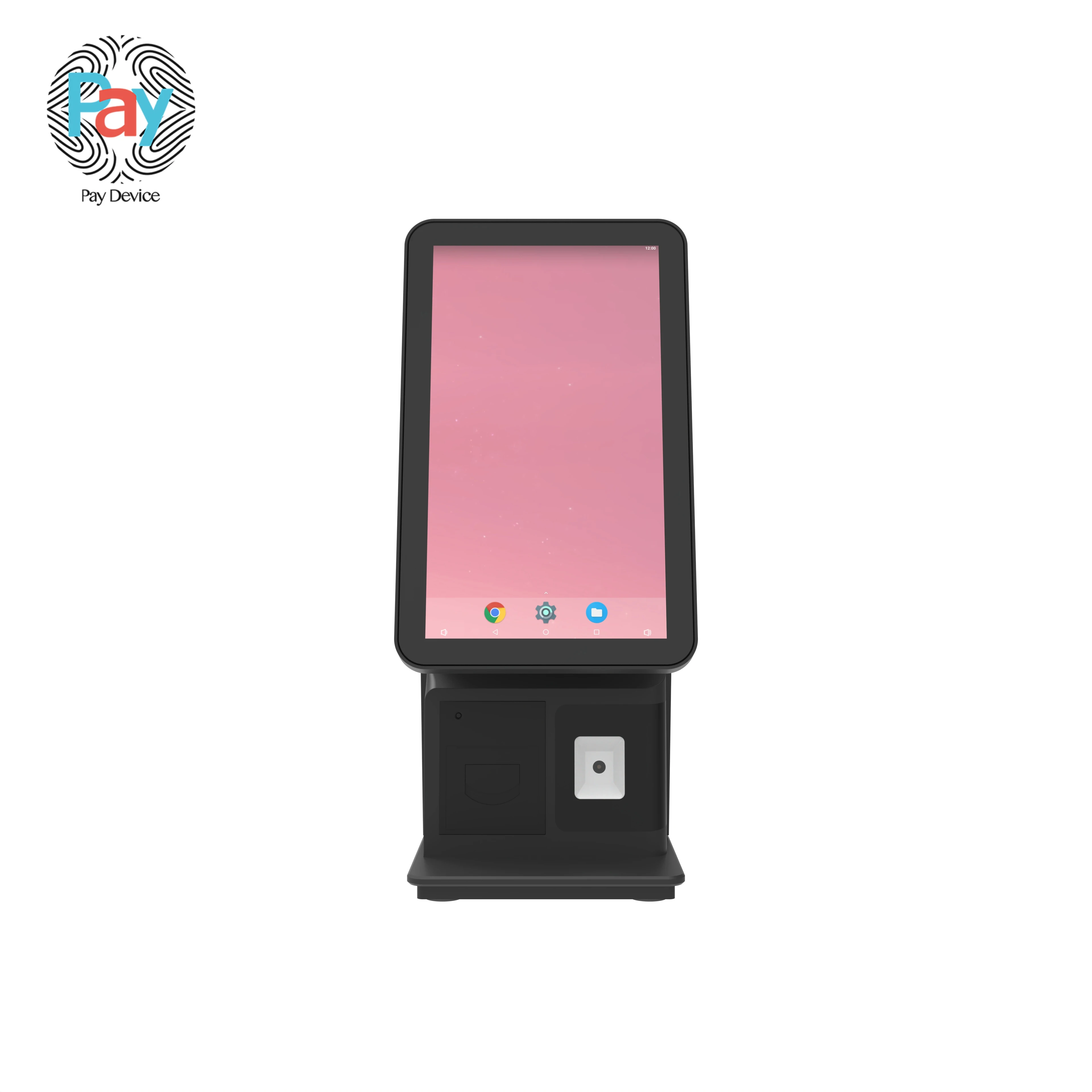 

2023 Custom Design OEM Scanner with Big Display POS New Supermarket Shopping Payment Kiosk