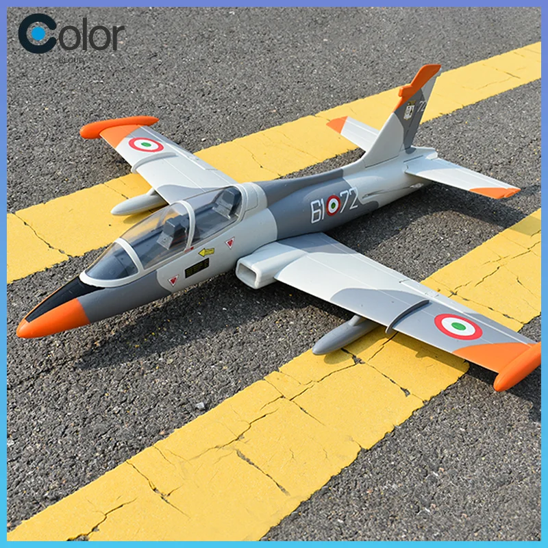 Modelo de avión teledirigido Mb339, combate con conductos, 50mm, modelo de avión de ala fija eléctrica con conductos, avión Rc, juguete para regalo