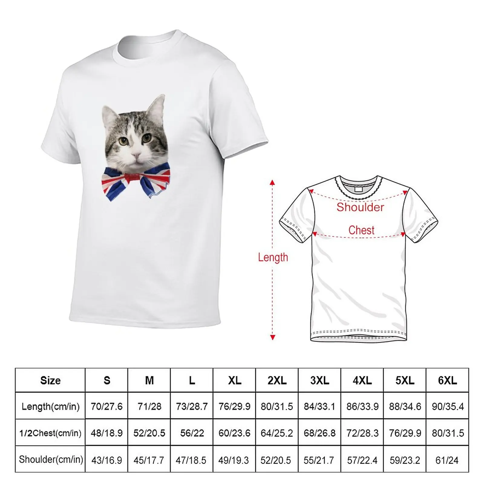 Larry the cat downing street, Larry at Number 10 T-Shirt kawaii clothes new edition funnys workout shirts for men