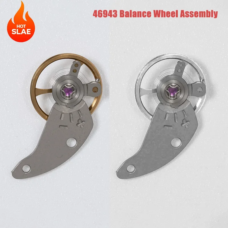 Replacement Full Balance Wheel Assembly Kit for Japan 46943 Watch Movement Repair Parts Accessories
