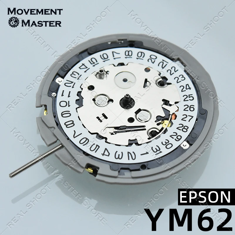 ญี่ปุ่น YM62A ควอตซ์, 6 พินมัลติฟังก์ชั่น YM62 การเคลื่อนไหวสากล 7T62A นาฬิกาอะไหล่ซ่อม