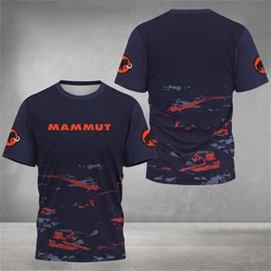 T-shirt de sport à séchage rapide en plein air décontracté Streetwear Menswear grande taille O-cou chemise à manches courtes escalade Camping T-shirts