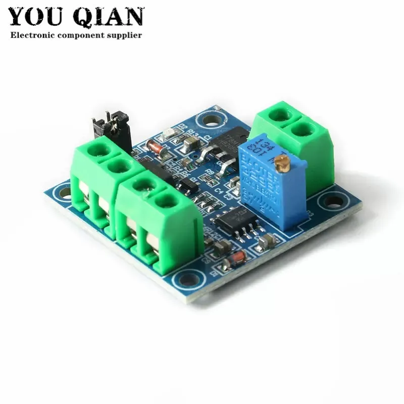 1PCS PWM to Voltage Converter Module 0%-100% to 0-10V for PLC MCU Digital to Analog Signal PWM Adjustabl Converter Power Module