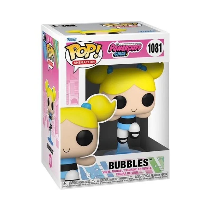 Funko Pop The Powerpuff Girls Figures Blossom Bubbles Buttercup 1080 1081 1082 شخصية من الفينيل قابلة للجمع نموذج محدود ألعاب هدايا