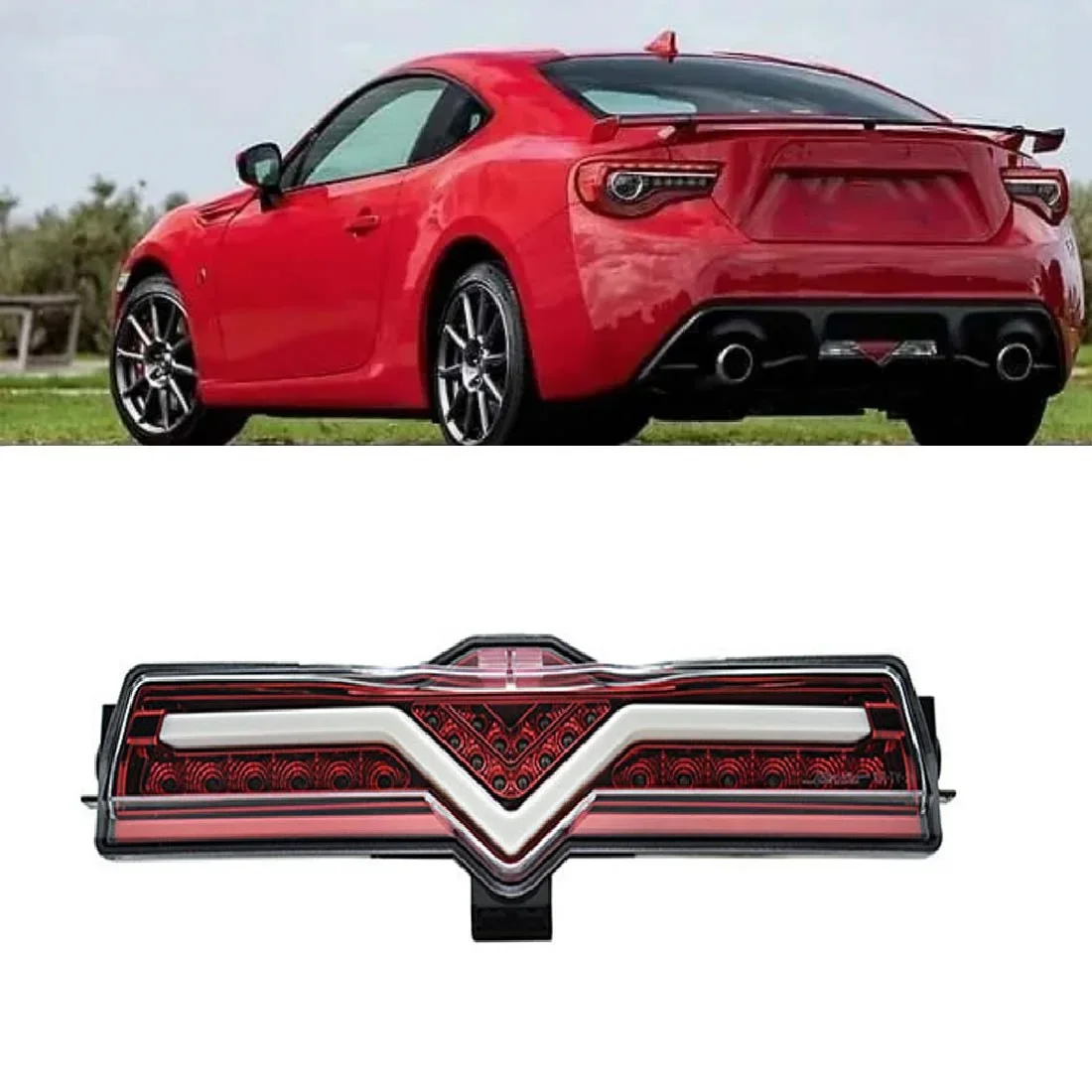 

LED Rear bumper light Running light rear fog light foglights for Toyota GT86 2012-Up Subaru BRZ 2013-Up Scion FR-S 2013-UP