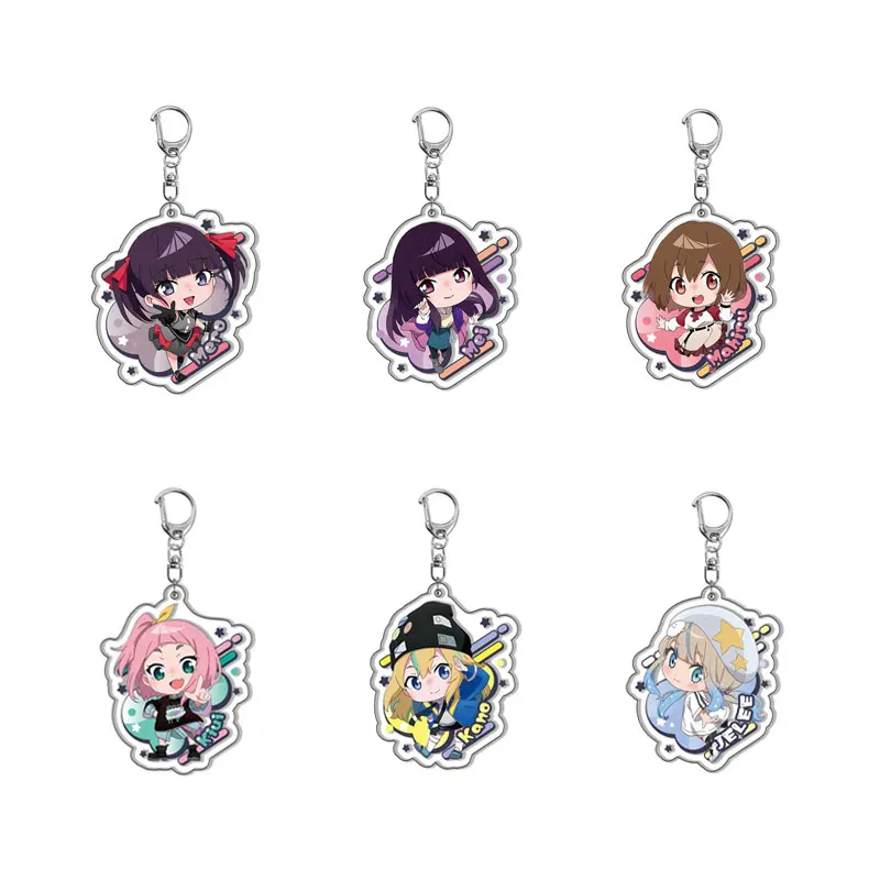 Jellyfish Can't Swim In The Night Anime Keychain For Mero Seto Kim Anouk Kiui Watase Kano Yamanouchi JELEE