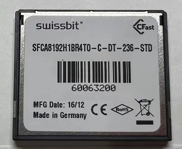 SWISSBIT-Carte CFast industrielle, SLC, 4 Go, 8 Go