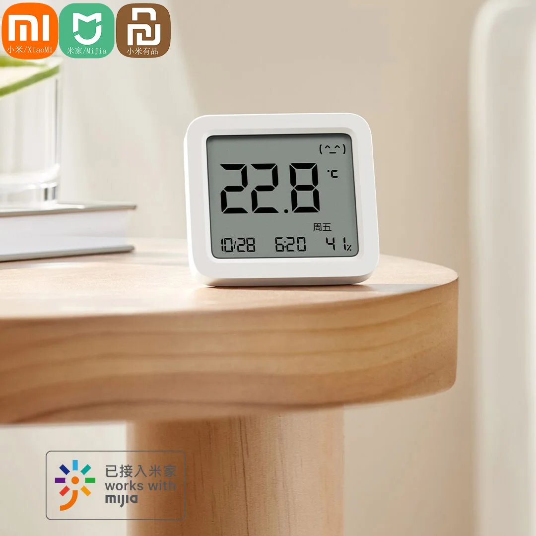 

Bluetooth-термометр Xiaomi Mijia, беспроводной цифровой гигрометр с ЖК-дисплеем, с приложением Mi Home