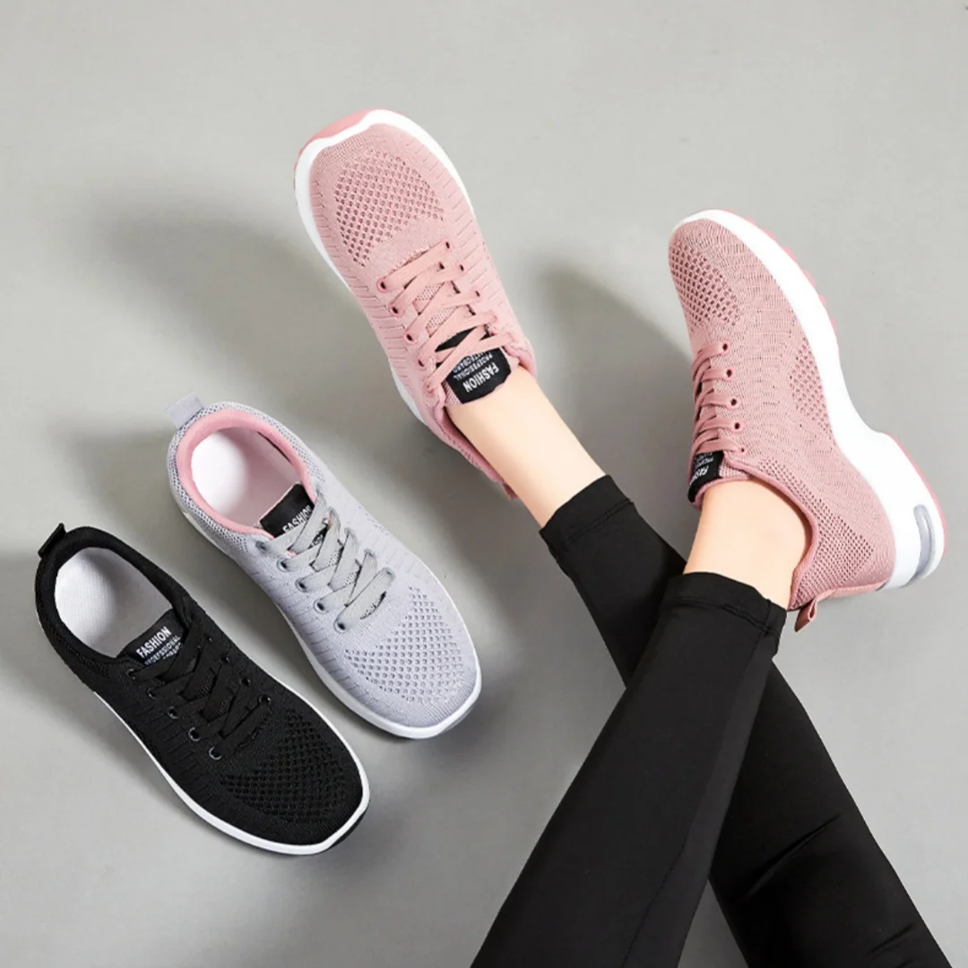 Shoes women fall new casual sports women single shoes soft sole comfortable running shoes