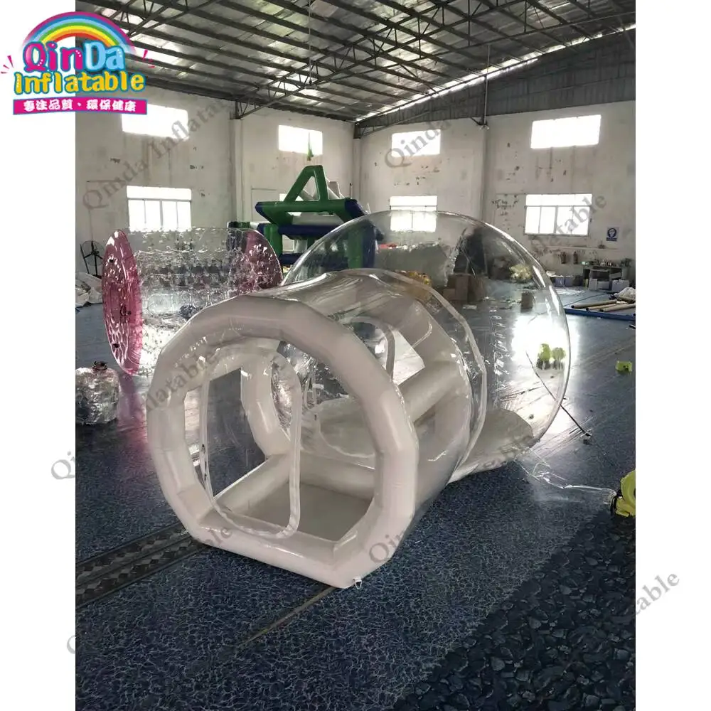 Fabrikpreis 3M aufblasbares Campingzelt Outdoor aufblasbares Blasenzelt mit Tunnel