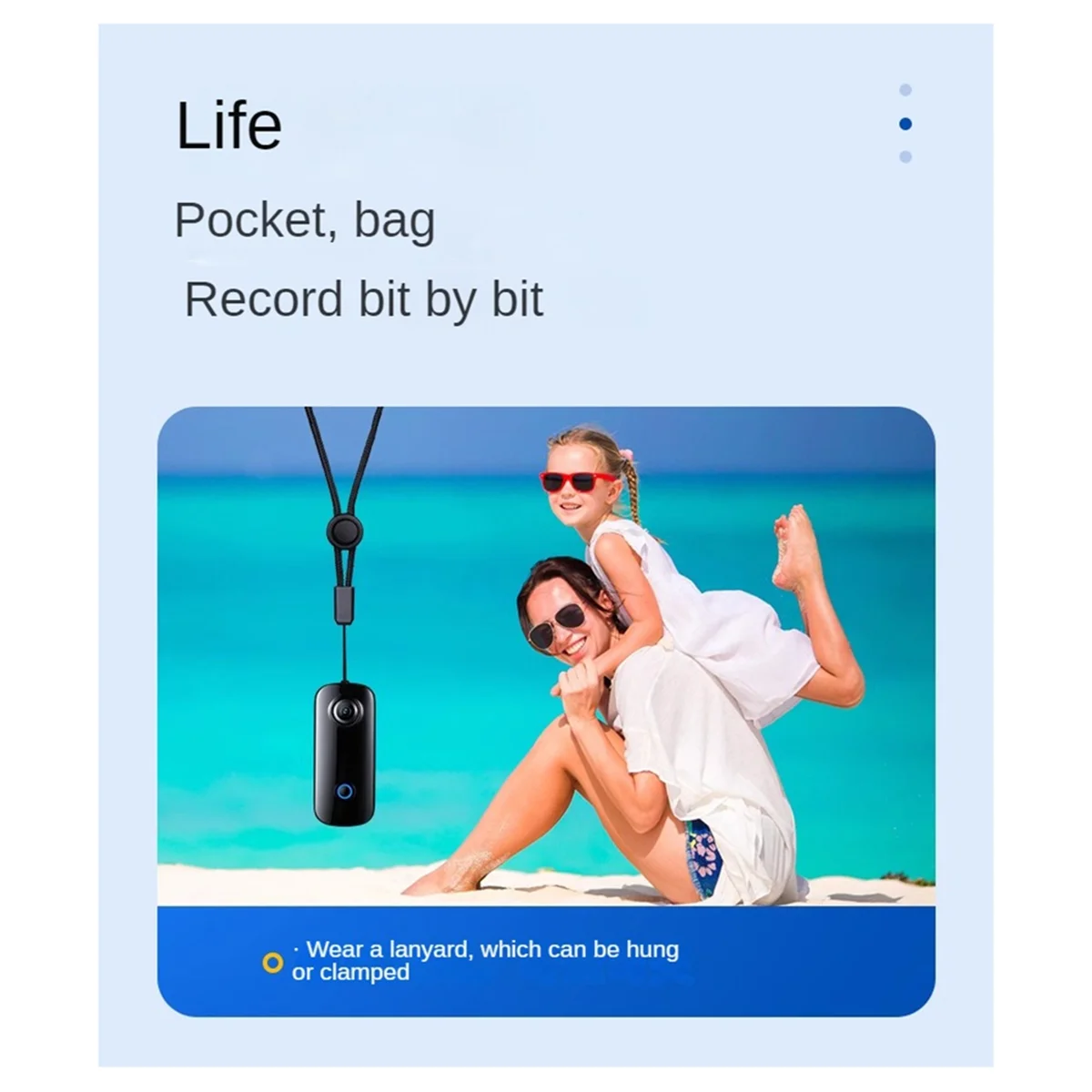 Professionele High-Definition Sportcamera Motorfiets Fietsrecorder Buiten Waterdicht Anti Shake Ravel Video