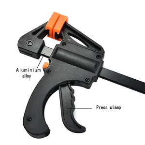 4 polegadas carpintaria braçadeira rápida f braçadeira ferramenta placa de madeira fixa conjunto de ferramentas de carpintaria conjuntos manuais 8 principais vendas ferramentas de marcineiro - №1