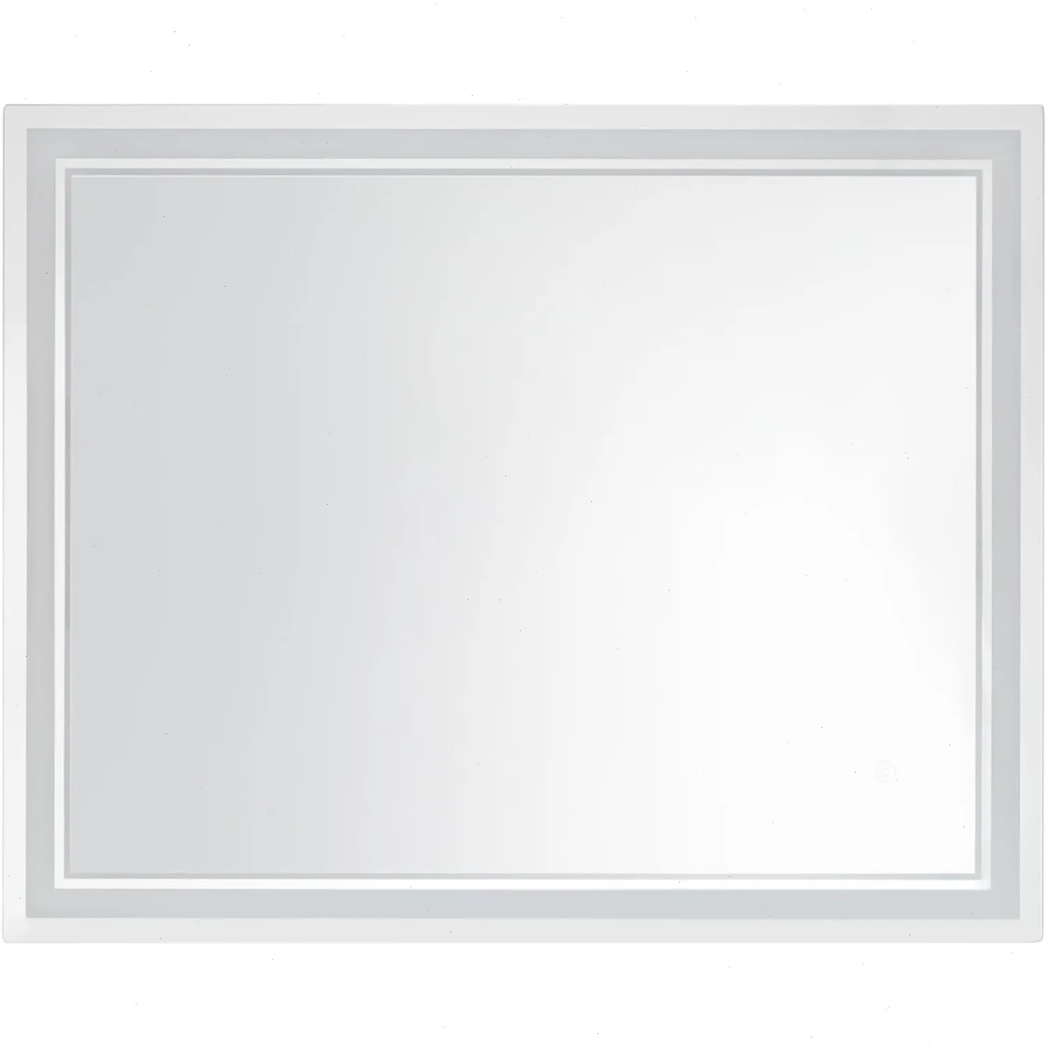 Badezimmerspiegel Badspiegel Spiegel LED Badezimmerspiegel 90 x 70 cm IPX4 Wasserschutz Ideal für Badezimmer Kosmetik (70 * 90)