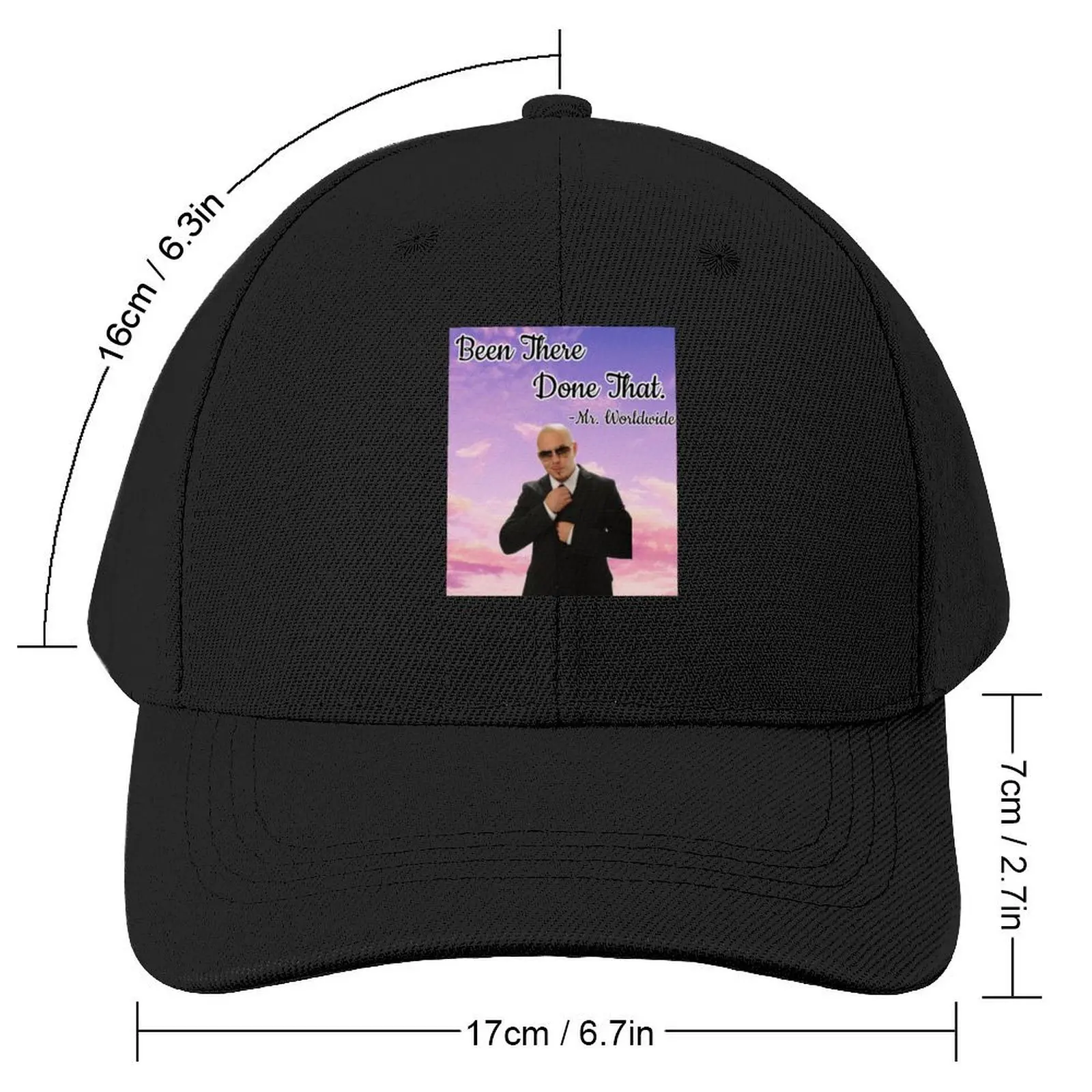 Mr Worldwide Tapestry for Maddie Baseball Cap Cosplay fishing hat Trucker Hat Designer Hat Men Golf Wear Women's