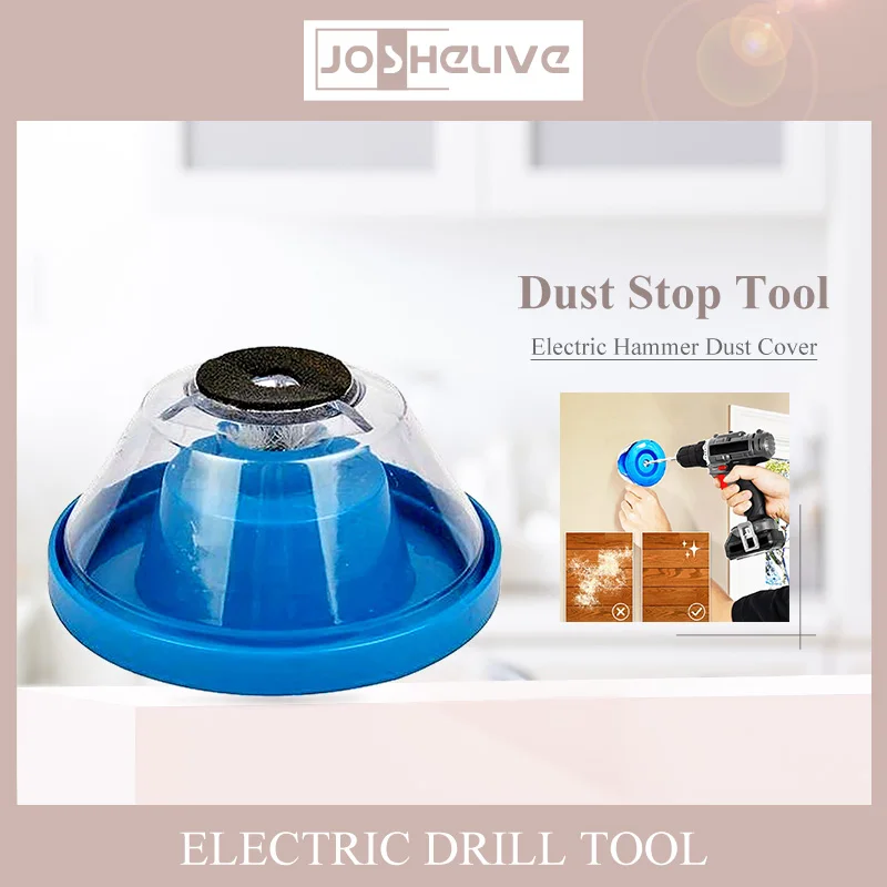 Fine Powder Settles Across The Room Products Drill Dust Collector & Display Case 4 - 10mm Power Tool Drill Bit Accessories