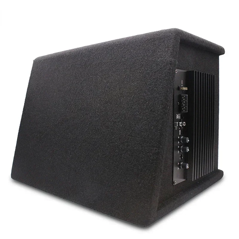 Durable 12 Inch Subwoofer High Power Car Mounted 12V Speaker Modification Car Audio Trapezoidal Overweight