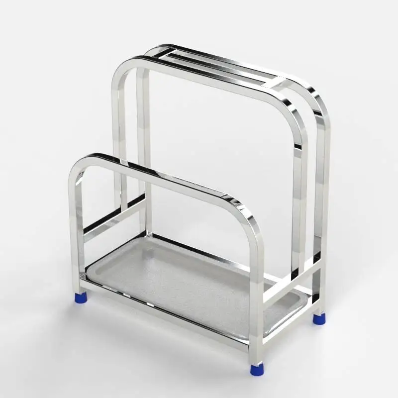 304 Stainless Steel Knife Holder, Chopping Board Rack, Kitchen Special Storage Rack, Cutting Board Rack, Knife Seat Rack