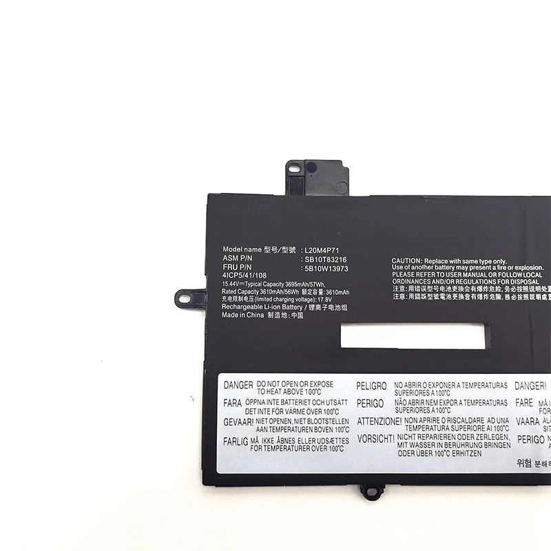 L20M4P71 Laptop Battery for Lenovo ThinkPad X1 Carbon 9th 10th Gen X1 Yoga 6th 7th Gen 2021 Series  L20C4P71 L20L4P71 L20D4P71