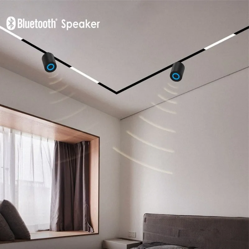 

Современная магнитная Bluetooth 5.3 колонка с беспроводным стереозвуком, ультратонкая (6 мм), для магнитных трековых систем / серия 20 мм