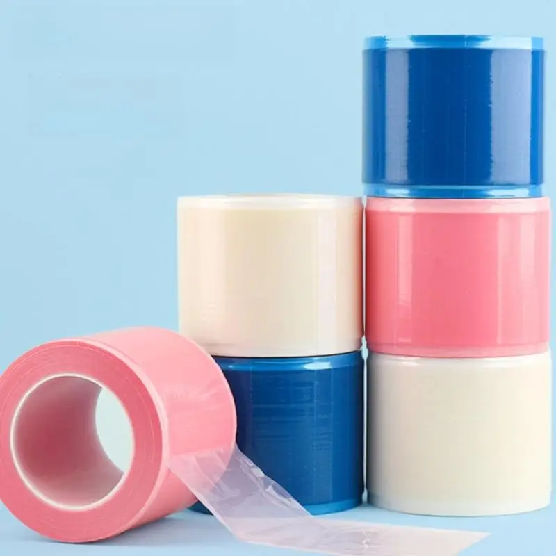 1200 Sheets/Roll Perforated Adhesive Barrier Film Disposable Dental Protective Cover  Clinic Hotel Toilet Surface Sanitary Guard