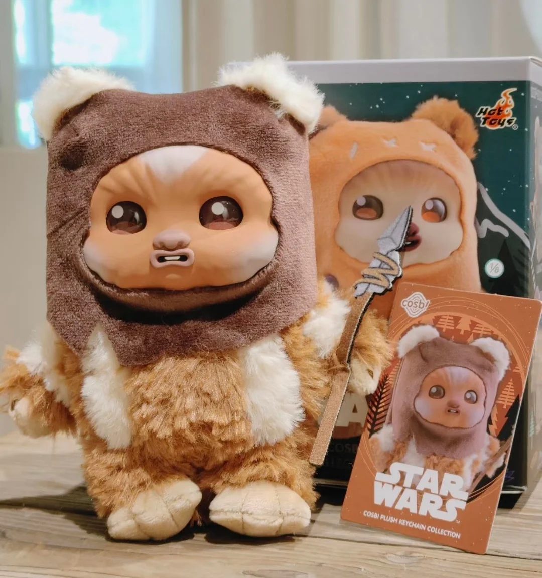 新品正規品-ホットトイズ-スターウォーズ-イウォーク-コスビ-ペンダント-ブラインドボックス-シリーズ2-ルーク・スカイウォーカー-アクションフィギュア-ミステリーボックス-ギフト-おもちゃ-飾り物