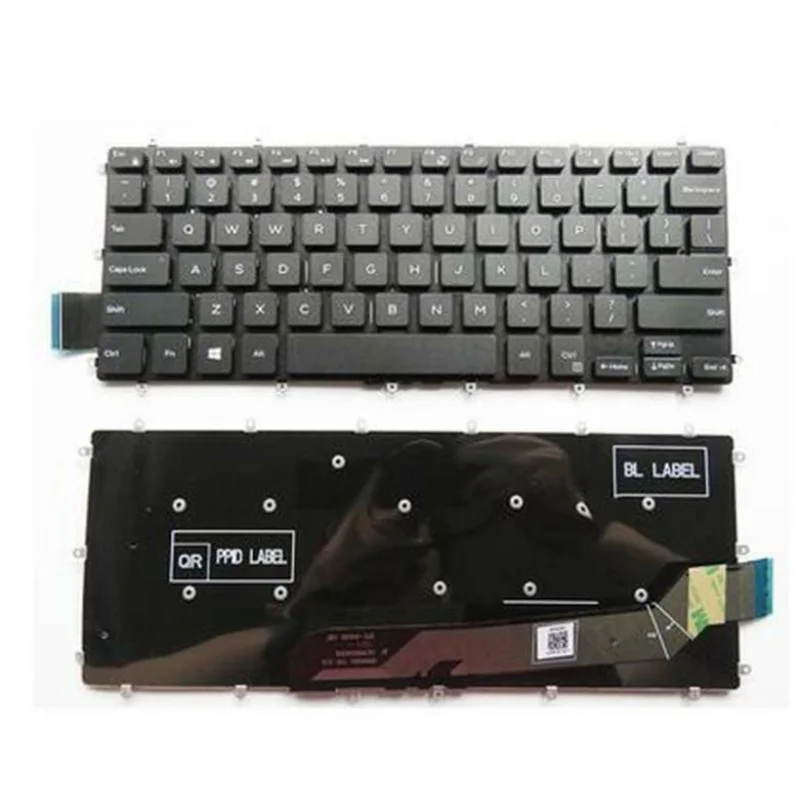 f  New for DELL Inspiron 15 7560 7569 7570 7572 7573 7579 Keyboard No Backlit US