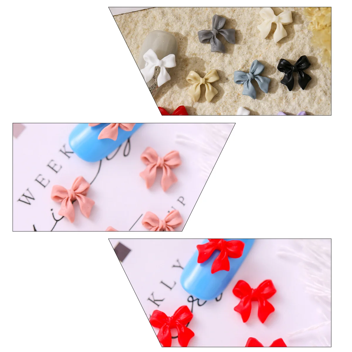 

100 шт., подвески красивой формы с плоской задней частью, кабошоны с галстуком-бабочкой для скрапбукинга и дизайна ногтей, кабошоны, подвески для украшения ногтей