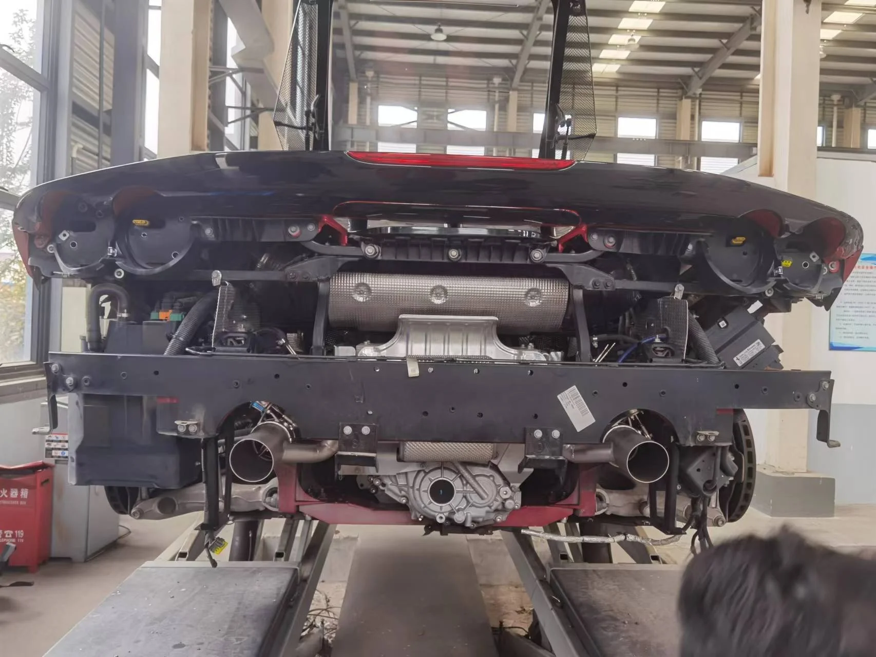 CGW New Product SUS304 Full Exhaust Tip Muffler for F8 3.9L 2019+ - view 2
