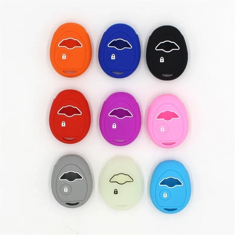 1 Button Silicone Car Key Cover for bmw Mini Cooper S R50 R52 Conuertible R53 Remote Key Case Protection Holder Car Styling