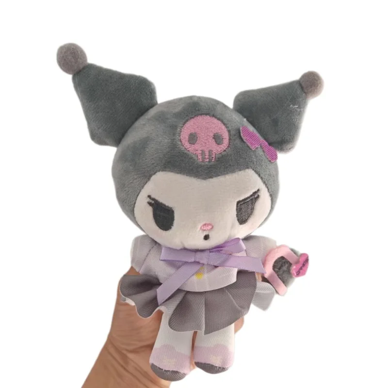 Sanrio Kuromi Melody Pachacoo Cinnamoroll Toys Pendant Cute Doll Keyring Keychain Christmas Gift